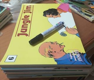 COMIC - JUNGLE JIM - DOS LOTES