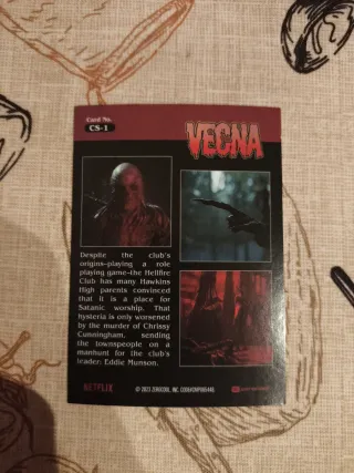 Stranger Things Vecna Topps Zerocool