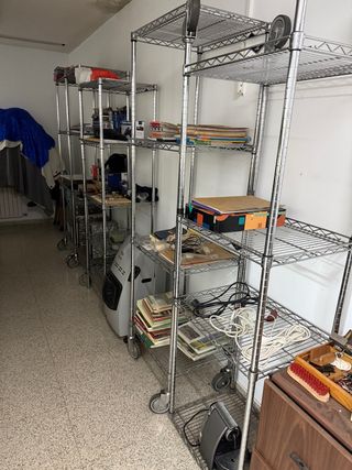 Estantería Metálica Origin con Ruedas