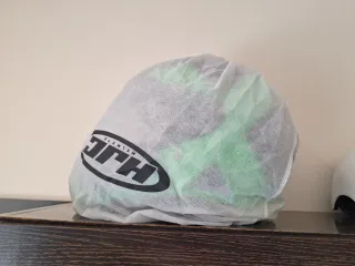 Casco HJC C10 Verde y Negro