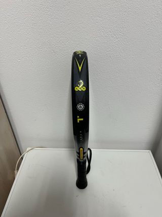Pala Pádel Víbora Lethal Hybrid Negra/Amarilla