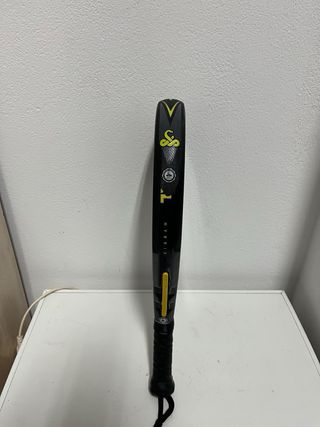 Pala Pádel Víbora Lethal Hybrid Negra/Amarilla