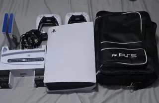 Consola Sony PS5 Blanca + Accesorios