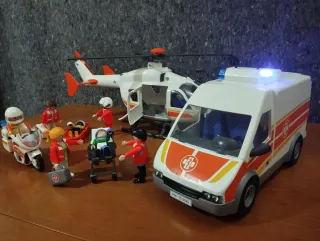 PLAYMOBIL LOTE EMERGENCIAS !!