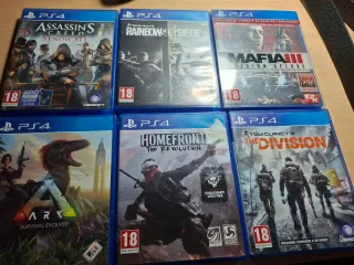 Se venden 6 juegos de PlayStation 4