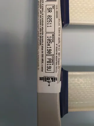 Somier 105 cm x 190 cm