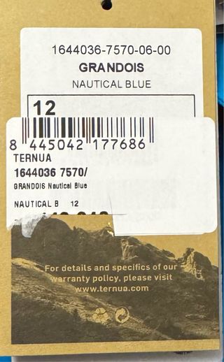 Chaqueta Ternua Grandoise nautical blue Talla 12a