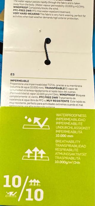 Chaqueta Ternua Grandoise nautical blue Talla 12a