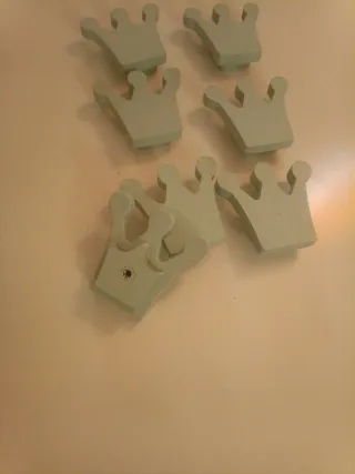 Pomos madera corona Ikea