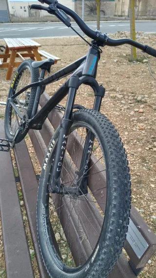 Bici Dirtjump. Marc: Canyon  Modelo striche