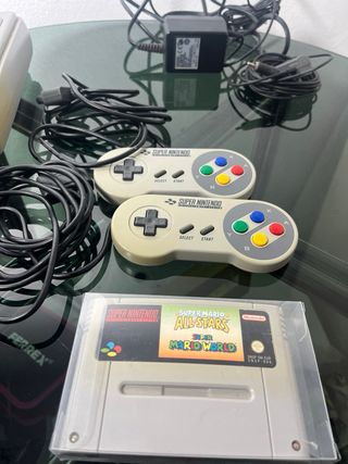 Super Nintendo Completa con Juego Mario Bros