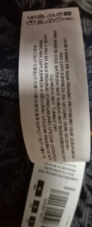 Pashmina Adolfo Dominguez Negra y Gris