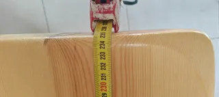 Mesa de comedor de madera maciza