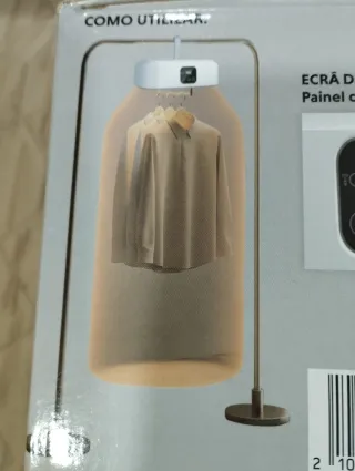 Secador Roupa Portátil c/Controlo Remoto