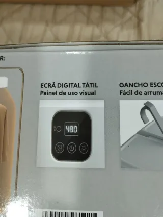 Secador Roupa Portátil c/Controlo Remoto