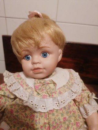 Coppia Bambole Ceramica