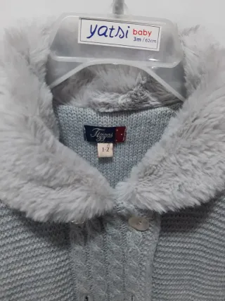 Abrigo punto bebé 1-2 años