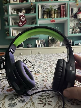 Auriculares PC 2 tomas sin usar