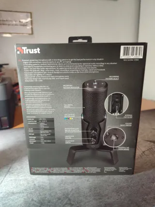 Micrófono Trust | GXT 256 FYRU 4-en-1