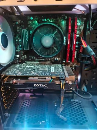 PC Gaming Ryzen 3 1200 GTX 1060 6GB 16GB RAM SSD