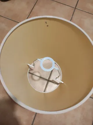 Paralume colore panna, plissettato, IKEA