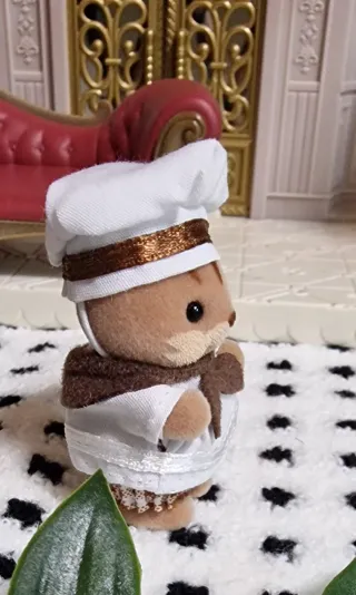 Ardilla bebe Panadero Sylvanian Families