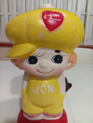 Salvadanaio ceramica vintage Jon