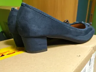 Zapatos planos mujer Atty Mod azul talla 38