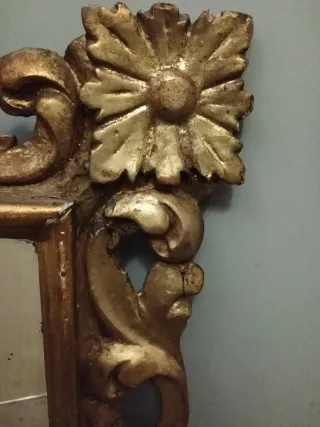 Espejo Dorado estilo Barroco. 110x80