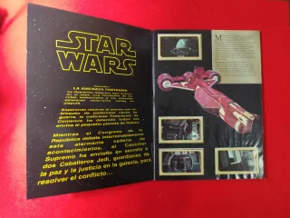 Álbum Star Wars Episodio I Completo