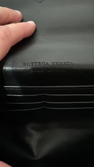 Bottega Veneta Clutch Negro Intrecciato