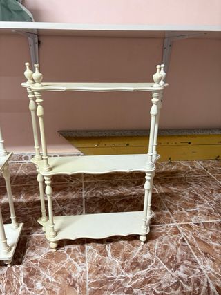 Conjunto 2 Estanterías Madera