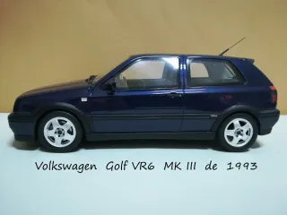 Maqueta Golf III VR6 OTTO 1:18