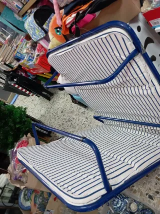 Cama plegable visita con colchón