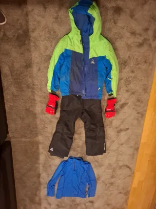 Conjunto esquí infantil niño