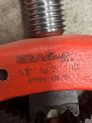 Tornillo de banco portátil Ega Master 1/8-2