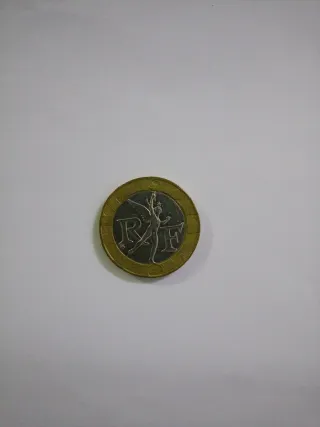 Moneda 10 Francos 1989