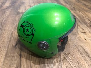 Casco Moto NZi Verde Talla XS