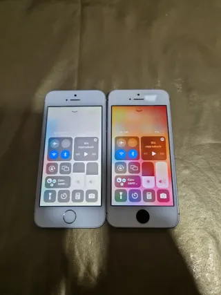 2x iPhone SE (1ª Gen) Plata