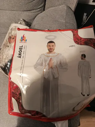 Disfraz de Ángel Partylendia Talla Única