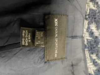 Abrigo de lana con foulard