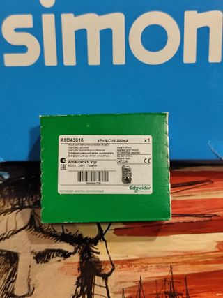Dpn vigi 2x16 en 300 diferencial Schneider A