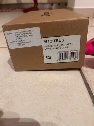 Scarpe Dune tacco 3 cm fucsia