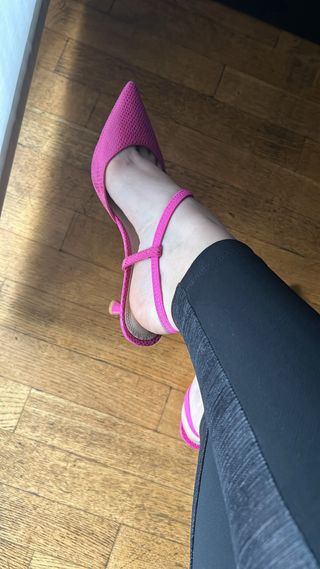 Scarpe Dune tacco 3 cm fucsia