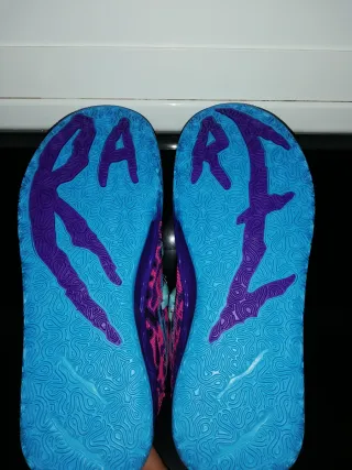 Zapatillas fashion rosa y morado