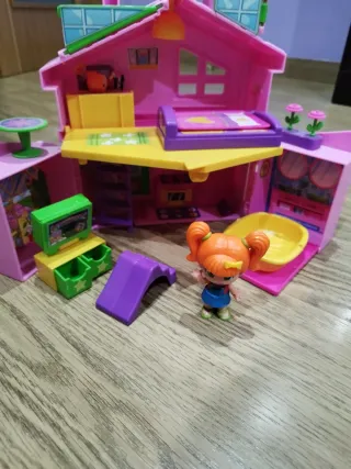 Pin y Pon Casa de Muñecas Rosa