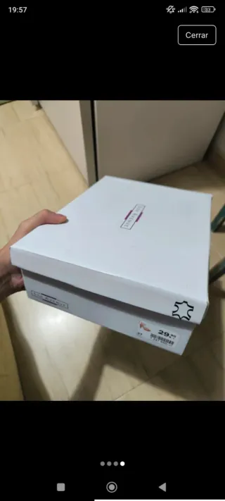 Sandalias de tacón marrón