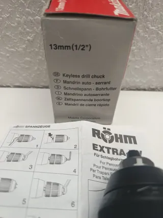 Mandril Makita 13mm (1/2) Cierre Rápido