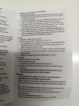 Mandril Makita 13mm (1/2) Cierre Rápido