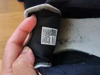 Zapatillas deportivas Reebok negras y blancas